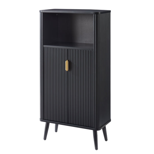 Hattie Bathroom Storage Cabinet - Black - DUSK