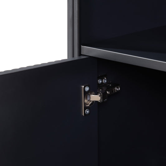 Hattie Bathroom Storage Cabinet - Black - DUSK