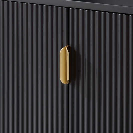 Hattie Bathroom Storage Cabinet - Black - DUSK