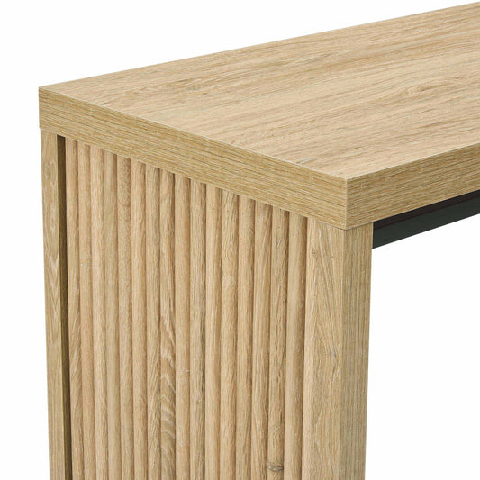 Hattie Breakfast Bar - Light Wood - DUSK