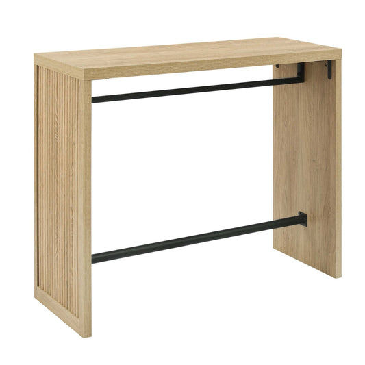 Hattie Breakfast Bar - Light Wood - DUSK