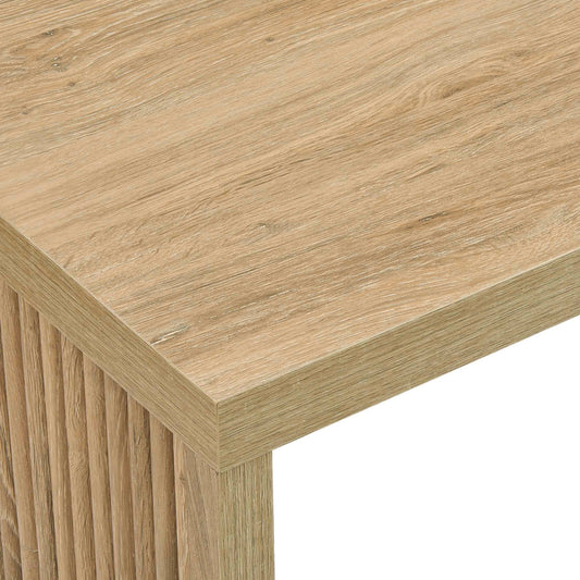 Hattie Breakfast Bar - Light Wood - DUSK