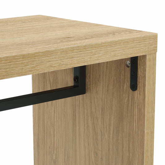 Hattie Breakfast Bar - Light Wood - DUSK