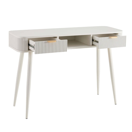 Hattie Desk - Warm White - DUSK