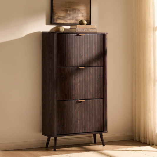 Hattie Shoe Cabinet - Walnut - DUSK