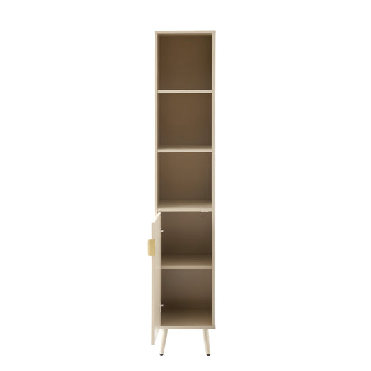 Hattie Tall Bathroom Storage Cabinet - Oyster - DUSK