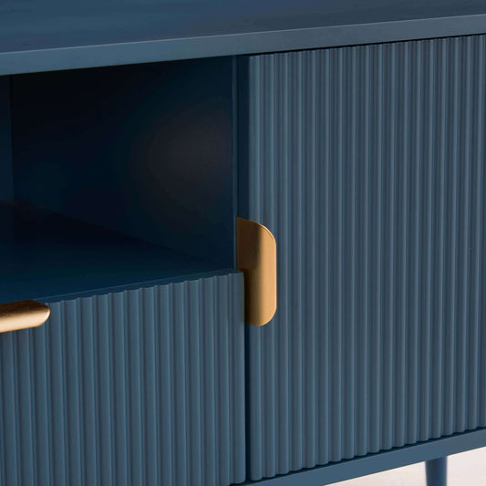 Hattie TV Unit for TVs up to 65" - Teal - DUSK