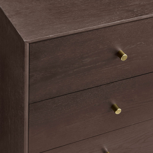 Heidi Oak 6 Drawer Chest - Walnut - DUSK