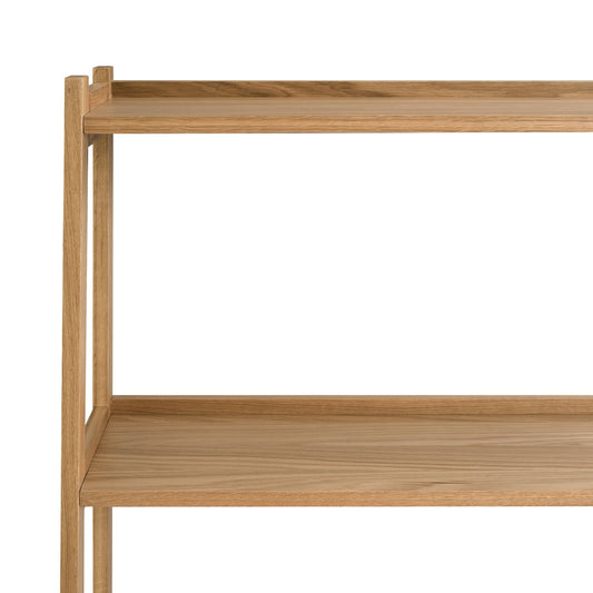 Heidi Oak Display Cabinet - Light Wood - DUSK