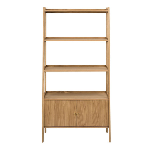 Heidi Oak Display Cabinet - Light Wood - DUSK