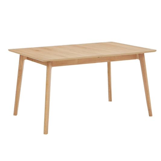 Heidi Solid Oak 4 - 8 Seater Extendable Dining Table - Natural - DUSK