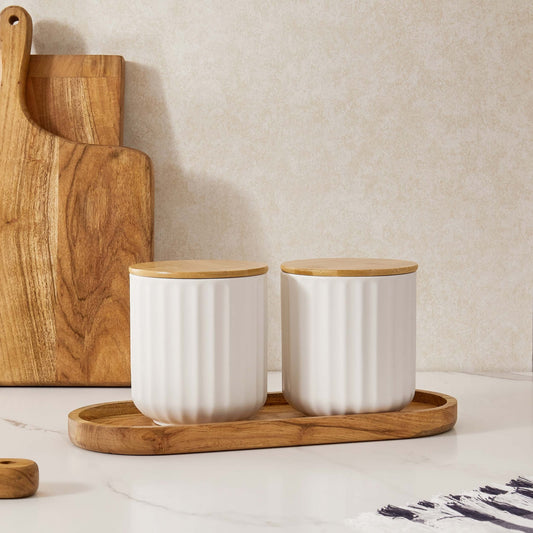 Kitchen Storage Jars - Set of 2 - DUSK