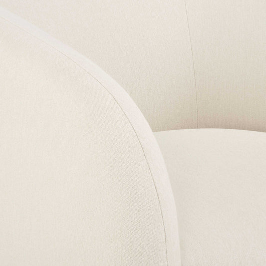Liberty Accent Chair - Cream Linen - DUSK