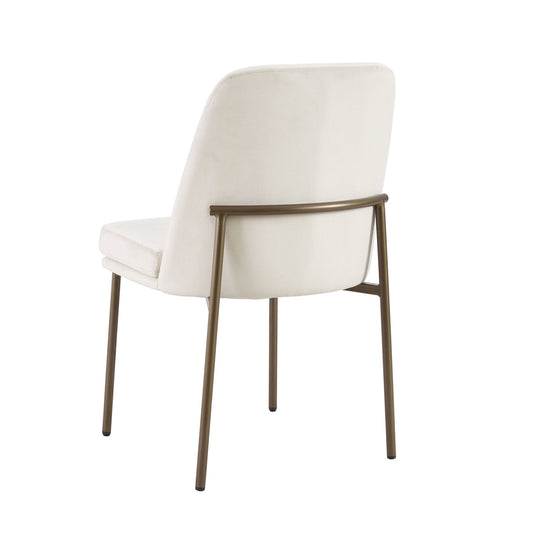 Lily Set of 2 Dining Chairs - Ecru - DUSK