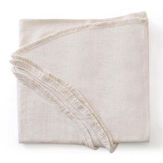 Linen Blend Circle Table Cloth - Sand - DUSK