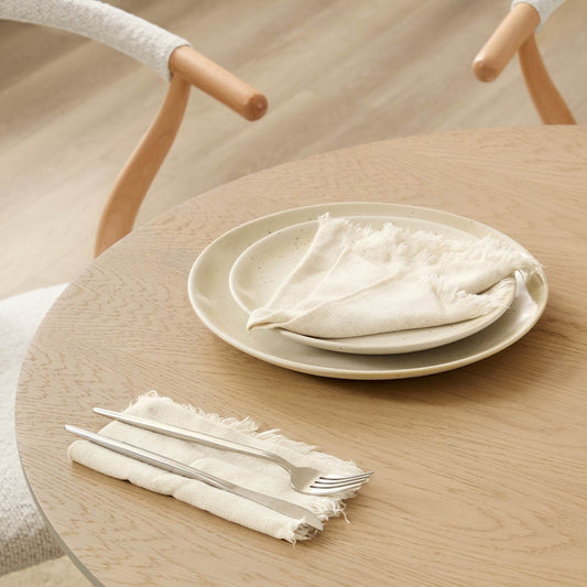 Linen Blend Set of 4 Napkins - Sand - DUSK