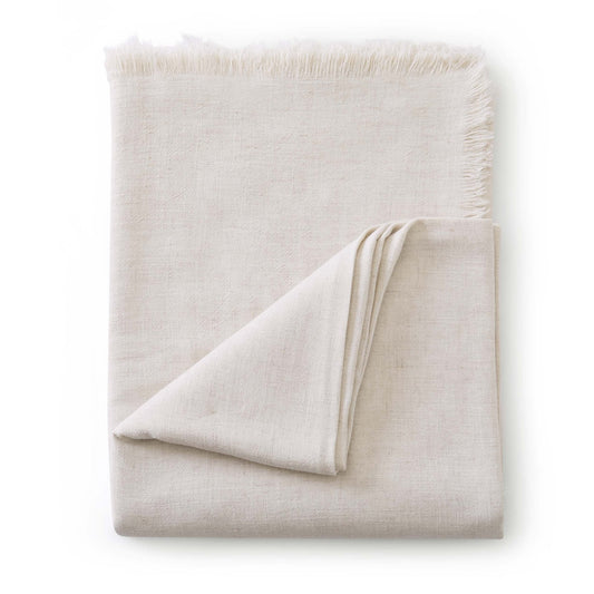 Linen Blend Table Cloth - Sand - DUSK