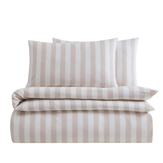 Livia Duvet Cover & Pillowcase Set - Natural - DUSK