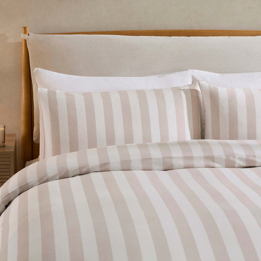 Livia Duvet Cover & Pillowcase Set - Natural - DUSK