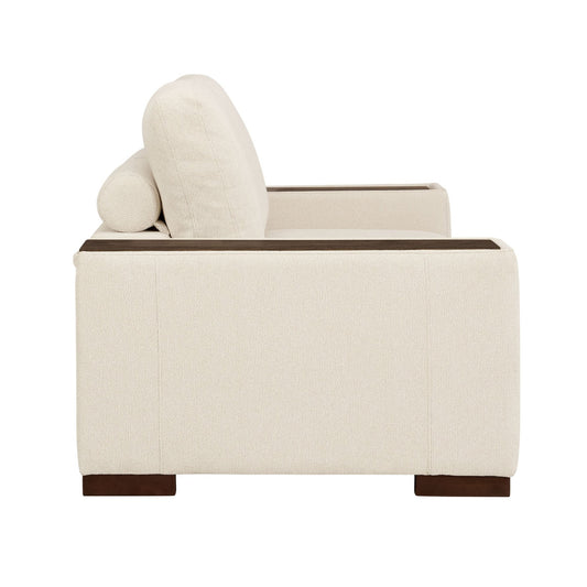 Lyon 2 Seater Sofa - Speckled Sand Boucle - DUSK