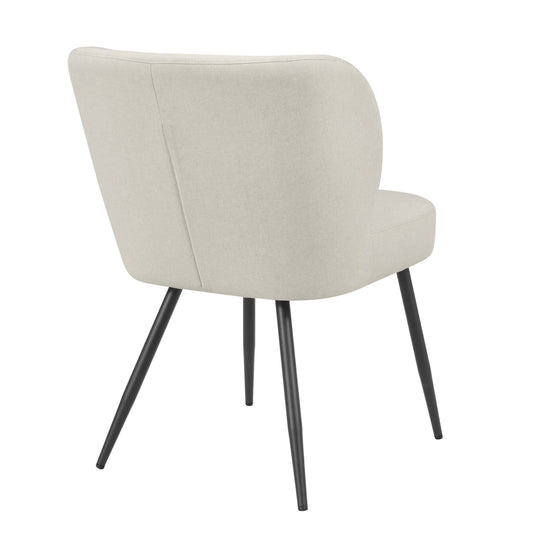 Mabel Set of 2 Dining Chairs - Linen Natural - DUSK