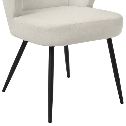 Mabel Set of 2 Dining Chairs - Linen Natural - DUSK