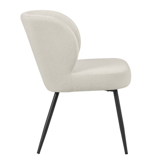 Mabel Set of 2 Dining Chairs - Linen Natural - DUSK