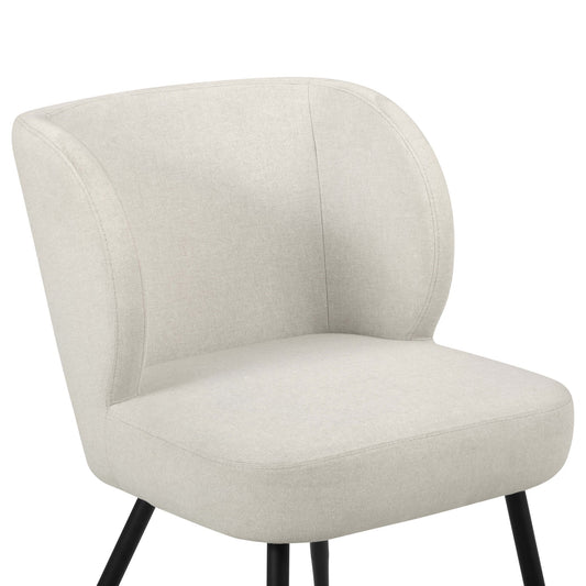 Mabel Set of 2 Dining Chairs - Linen Natural - DUSK