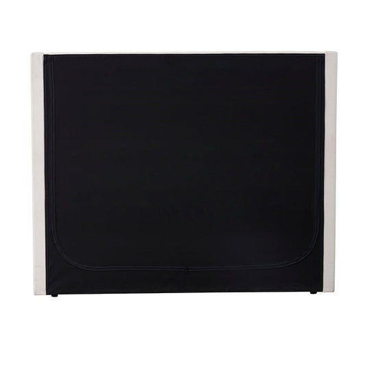 Madison Ottoman Storage Bed - Ecru - DUSK
