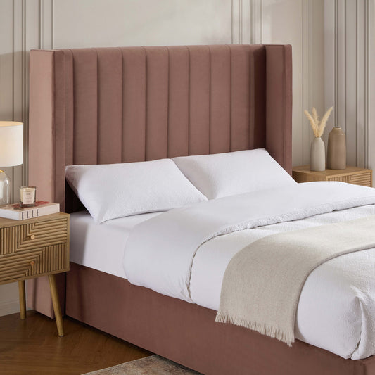 Madison Ottoman Storage Bed - Mauve - DUSK