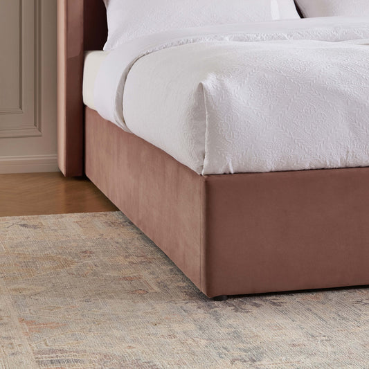 Madison Ottoman Storage Bed - Mauve - DUSK