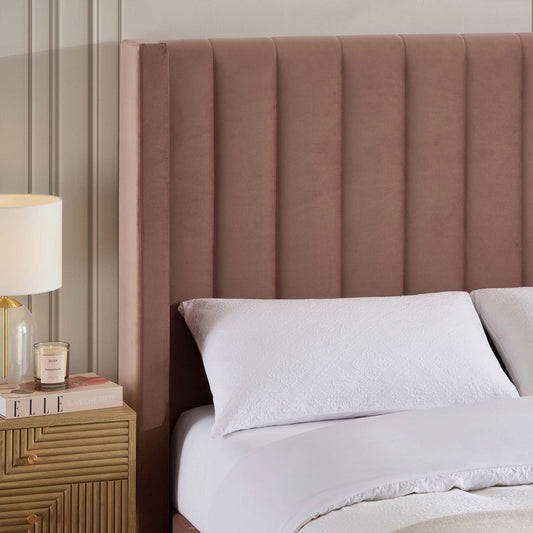 Madison Ottoman Storage Bed - Mauve - DUSK