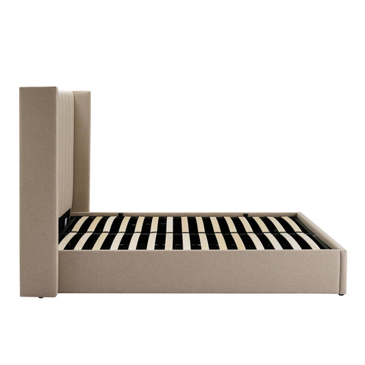 Madison Ottoman Storage Bed - Oatmeal - DUSK