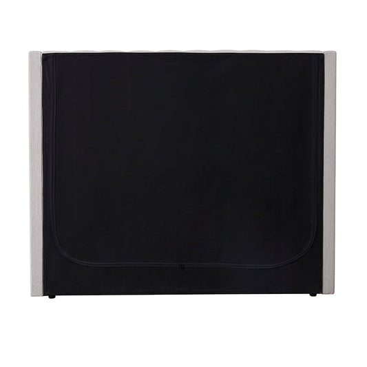 Madison Ottoman Storage Bed - Stone Grey - DUSK