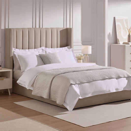 Madison Ottoman Storage Bed - Stone Grey - DUSK