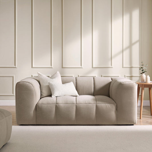 Manhattan 2 Seater Sofa - Stone - DUSK