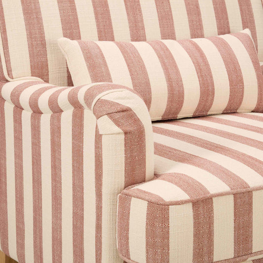 Mara Armchair - Raspberry Stripe - DUSK