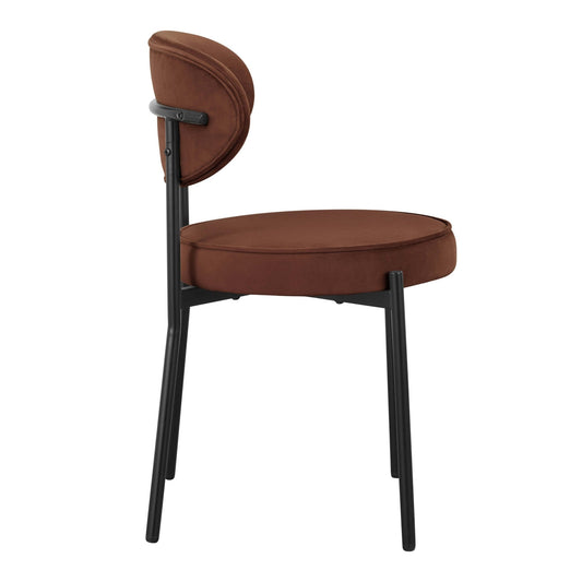 Mia Set of 2 Dining Chairs - Terracotta - DUSK