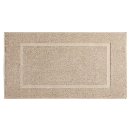 Milos Plain Picture Frame Bath Mat - Natural - DUSK