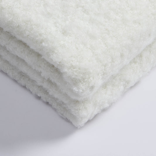 Mohair Style Sofa Throw - Natural - DUSK