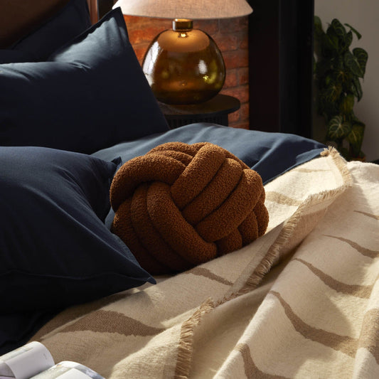 Motif Abstract Throw - Taupe - DUSK