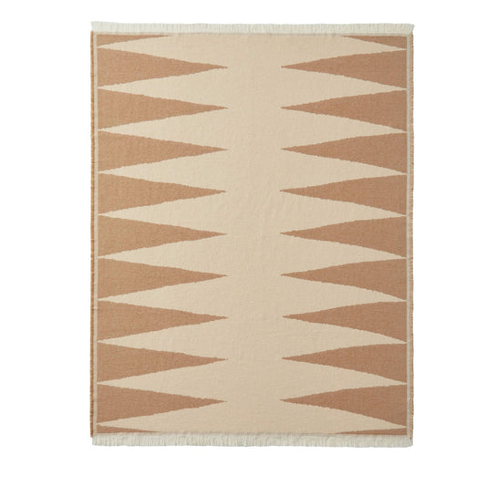 Motif Abstract Throw - Taupe - DUSK