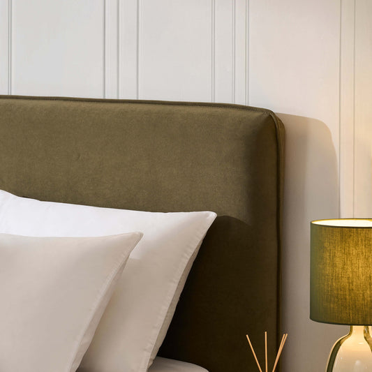 Oslo Ottoman Storage Bed - Olive - DUSK