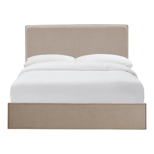 Oslo Ottoman Storage Bed - Textured Oatmeal - DUSK