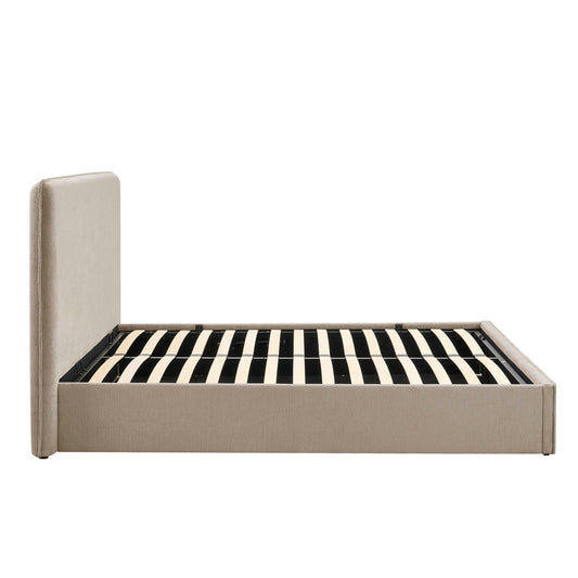 Oslo Ottoman Storage Bed - Textured Oatmeal - DUSK