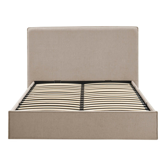 Oslo Ottoman Storage Bed - Textured Oatmeal - DUSK