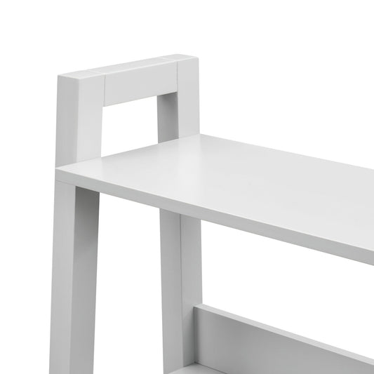 Poppy Hallway Shelf with Cupboard - Grey - DUSK