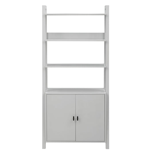 Poppy Hallway Shelf with Cupboard - Grey - DUSK