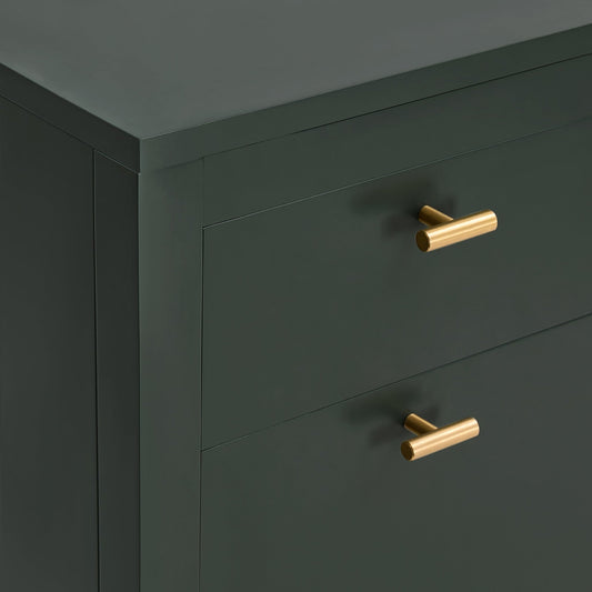Poppy Shoe Cabinet - Forest Green - DUSK