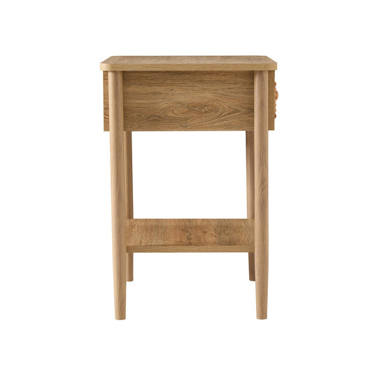 Posy 1 Drawer Nightstand - Light Wood - DUSK